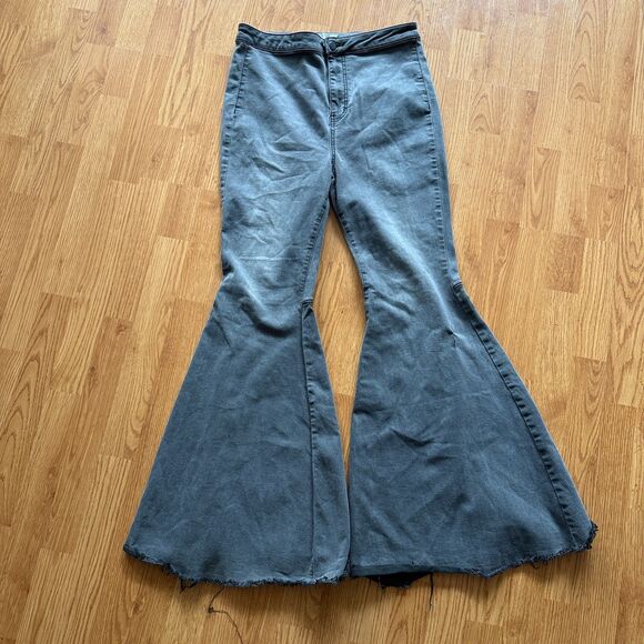 Free People Just Float On Flare Jeans Size 31 - Picture 2 of 10